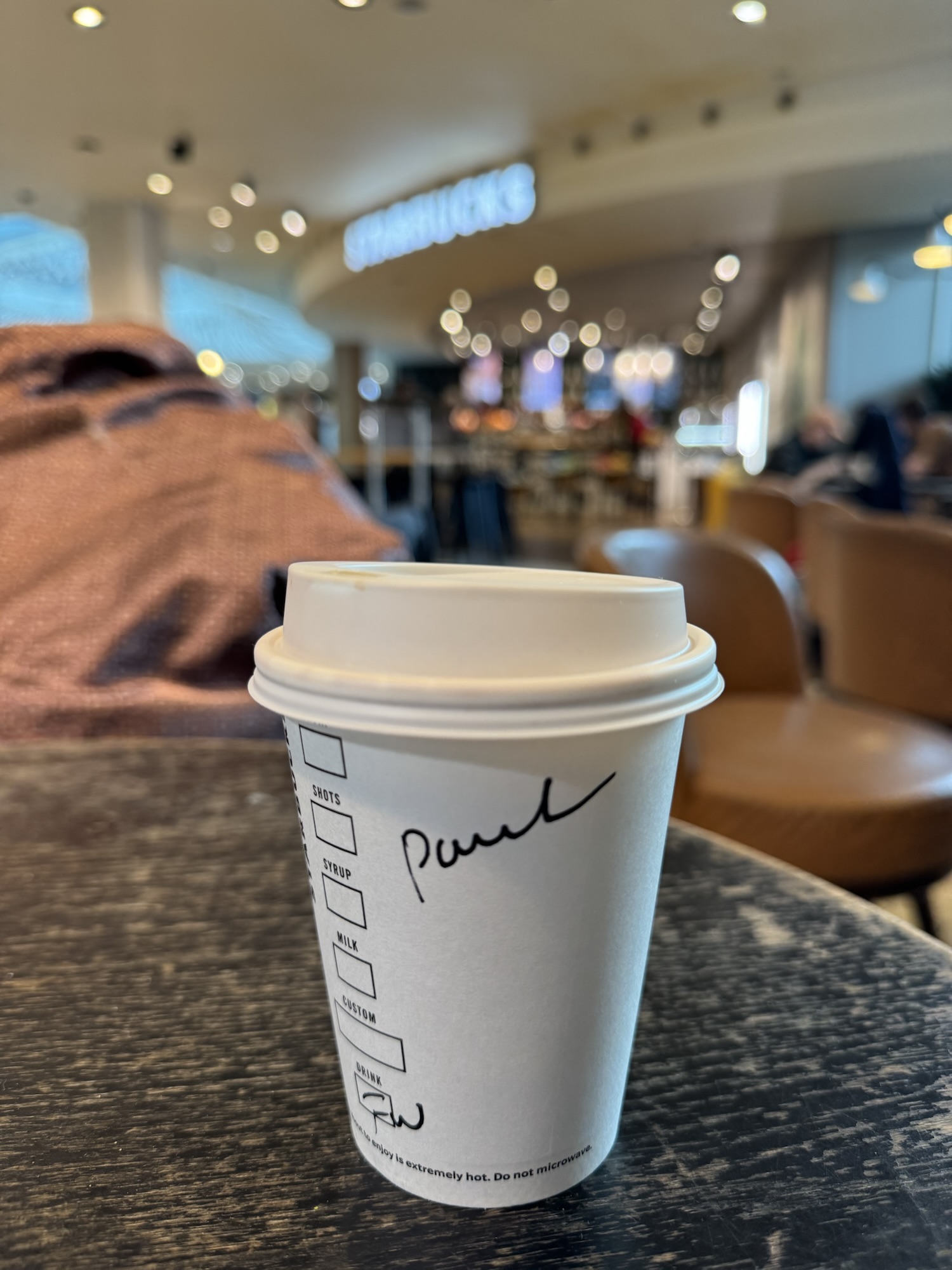 Starbucks at Bristol Airport: Lukewarm Glamour, Hot Coffee